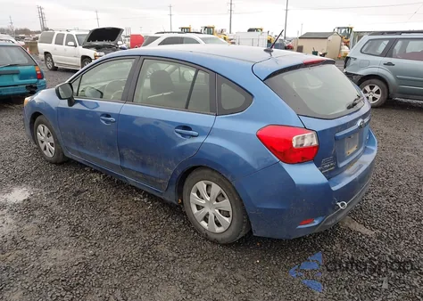 2014 Subaru Impreza 2.0I from USA, damaged, VIN JF1GPAA63E9227792